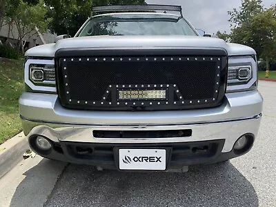 AlphaRex Base Version Black Projector Headlights For 2007-2013 GMC Sierra • $335