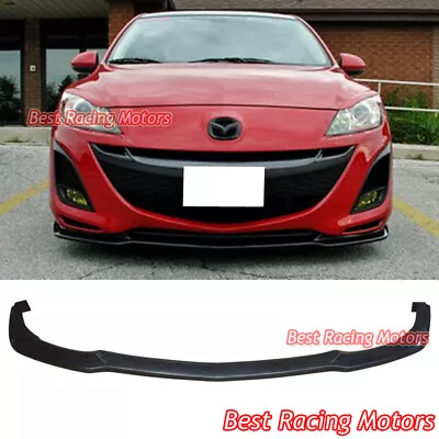 For 2010-2011 Mazda 3 MS Style Front Bumper Lip (Urethane) • $119.99