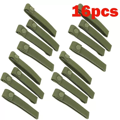 16pcs 6  MOD MOLLE PALS Modular Web Gear Replacement Tie Straps Green • $26.99