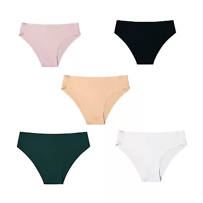 Womens Boy Shorts Underwear Cotton High Waist 3 Pack Women's Solid Color Sports • $33.85