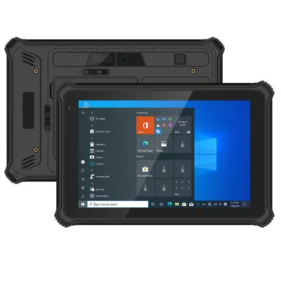 10.1 Inch WiFi 4G LTE Windows Rugged Tablet PC Waterproof Industrial Quad Core • $1033.99