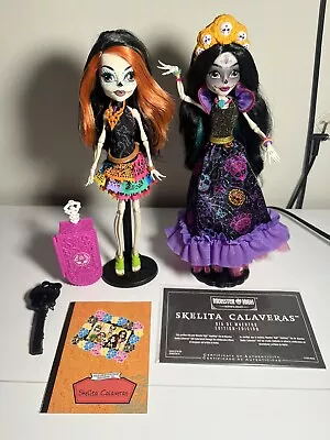 Monster High Skelita Calaveras Holiday Complete And Mint Lot • $80