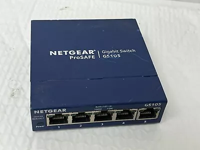 Netgear ProSAFE GS105 V4 5-Port Gigabit Ethernet Switch Device Only • $5.99