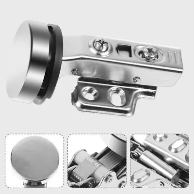 2pcs Door Pivot Hinge Set Spring Loaded Hinges Offset Pivot Hinge • £9.39