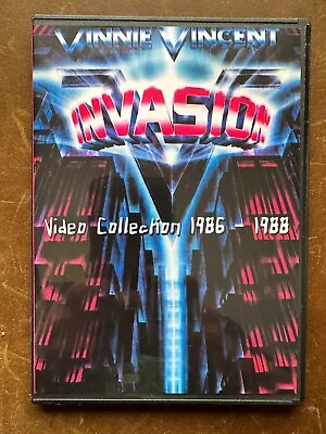 Vinnie Vincent Invasion - Video Collection 1986-88 KISS • $13.56