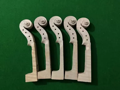 1pcs 4/4 Violin Neck Hand Carved Flame Maple Violin Accessories Necks For Violin • $22