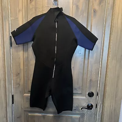 OB NeoSport Wetsuit Mens Neoprene 2mm Shorty Size Large Black (S620MB) • $24.99