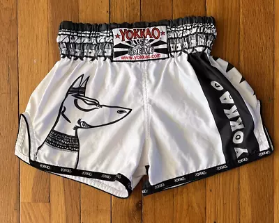 YOKKAO Muay Thai Boxing Shorts XS Anubis Carbonfit • $39