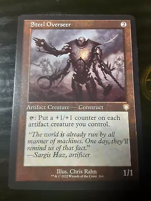 Steel Overseer  Commander The Brothers War  NM  MTG  FREESHIPPING • $4.94