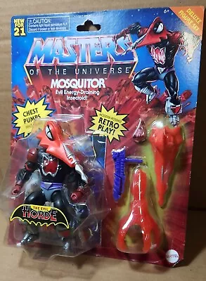 Masters Of The Universe Mosquitor Modern Posing Retro Play Action Figure Mattel • $15.99