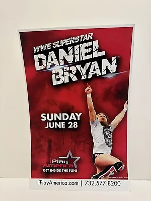 WWE Daniel Bryan Promo Photo Promotional Poster 11x17 Rare Original WWF AEW ECW • $30