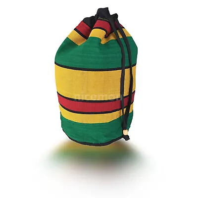 Reggae Cool Runnings Drawstring Backpack Sack Tote Bag Hippie Surfer Marley 18  • $26.99