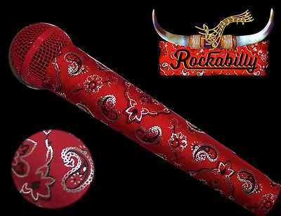  Microphone Cover (rockabilly)  Bling Microphone Cover For Cordless Mic • $20