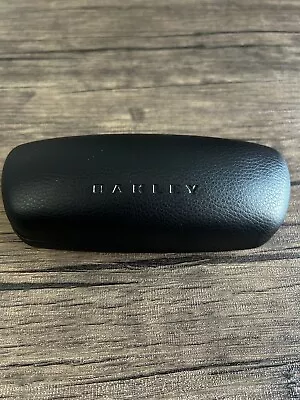 $6.32 • Buy OAKLEY BLACK HARD LEATHER CLAMSHELL GLASSES CASE 160 X 60 X 50mm