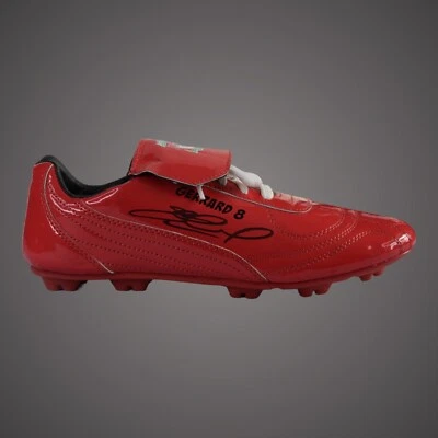 £95 • Buy Steven Gerrard Signed Liverpool BOOT Ltd Stock Superb £95 COA