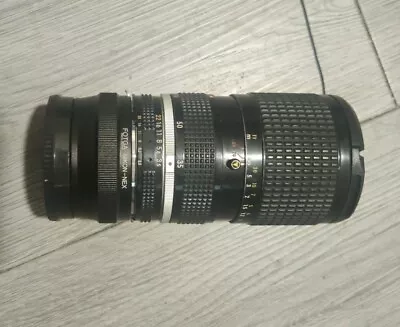 Zoom Nikkor 35-70mm F/3.5 AIS Man Fcs  Macro Lens (with F To E Mount Adapter) • £90