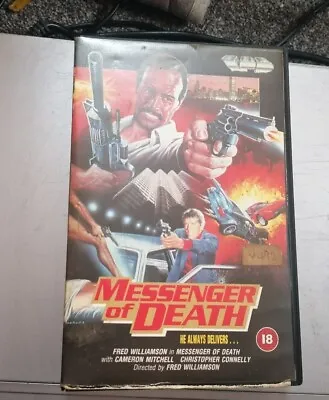 Messenger Of Death Rare Big Box Ex Rental VHS  • $49.78