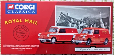 £14.99 • Buy Corgi Classics 08002 Royal Mail Mini Van Set Ltd Edition