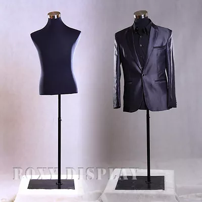 Male Mannequin Manequin Manikin Dress Body Form #33M02+BS-05BK • $89