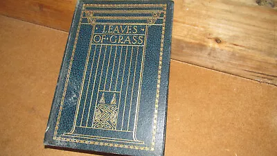 Leaves Of Grass. Walt Whitman. July 1927 Edition. Vintage Collectible • £29.97