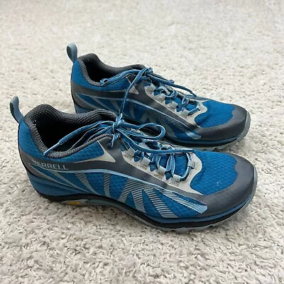 Merrell Womens Siren Edge J37592 Hiking Shoes Sneakers Size 10.5 Blue • $29.99