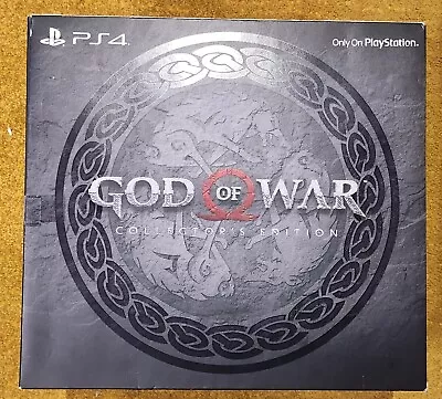 God Of War Collectors Edition Ps4 Statue + Steel Book Game • $350