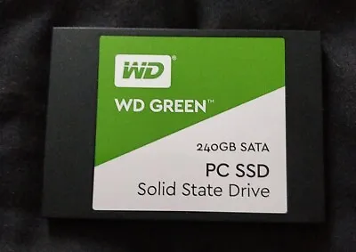 WD Green WDS240G1G0A-00SS50 240GB SSD 2.5  SATAIII • £15