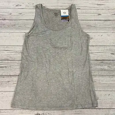 Majestic Paris Neiman Marcus Silver Metallic Tank Top Blouse Woman’s Size 3 • $24