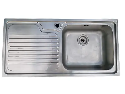 Franke Galassia Sink Gax 611 Inset LH Stainless Steel Kitchen Sink & Waste • £20