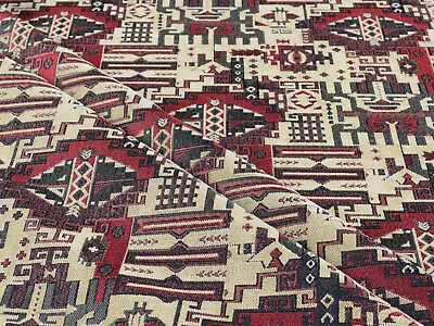 Kilim Fabric Upholstery Tapestry Southwestern Boho Home Decor Moroccan Textile • $19.90
