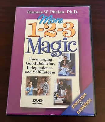 More 1-2-3 Magic : Encouraging Good Behavior Independence And Self-Esteem DVD • $5