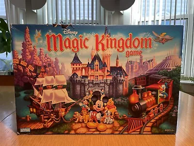 VINTAGE Disney Magic Kingdom Board Game 2004- 99% Complete - EUC! • $14.99