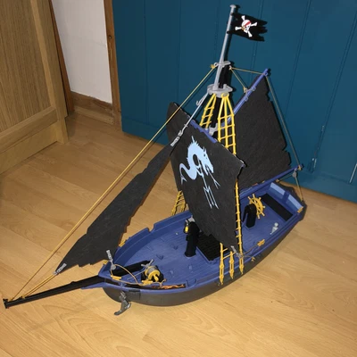 £15 • Buy Playmobil 3860 Black Corsair Pirate Ship