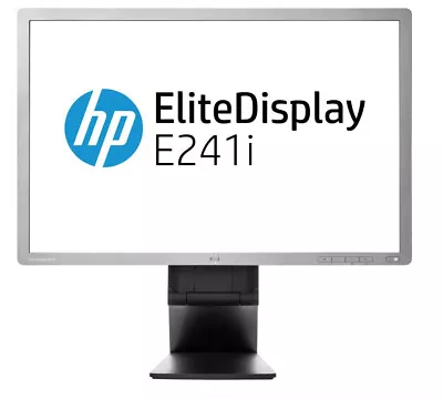 HP E241i 24  Full HD IPS LED Monitor - VGA DVI DT • £43.99