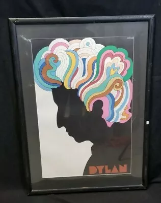 Vintage Lithograph Of Bob Dylan By Milton Glaser 30  By 41  Circa: Late 1960's • $125