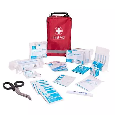 Compact Motorist First Aid Kit HSE Compliant Vehicle Minor Injury Treatment Bag • £20.99