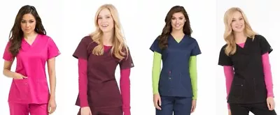 New Women Med Couture / Mc2 Nursing Uniform Scrub Olivia Top #8475  • $21.99