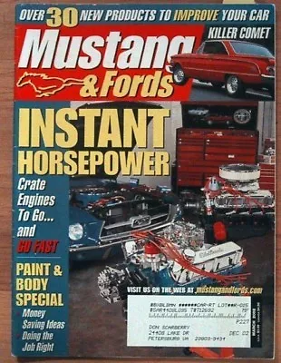 Mustang & Fords 2002 Mar - Thunderbird Roadster Gta • $9.99