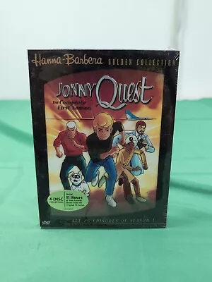 JONNY QUEST The Complete First Season TV Saturday Cartoon 4-Disc DVD SET Sealed • $30