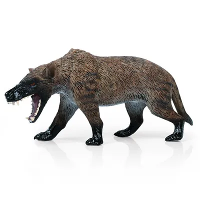 Ice Age Canis Dirus Figure Dire Wolf Wild Animal Figure Collector Toy Decor Gift • £17.20