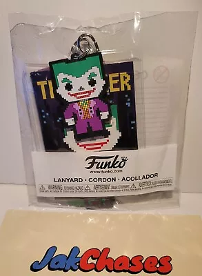 Funko POP! - 8-Bit Lanyard DC The Joker GameStop Exclusive • $6.99