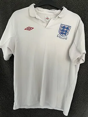 £9.95 • Buy 2009-2010 England Football Shirt Top Size Large 46 Umbro South Africa Used