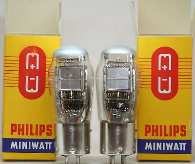 PT8 TUBE PAIR NOS NIB PHILIPS METAL PREAMP 101F WESTERN ELECTRIC DAC Lampizator • $550