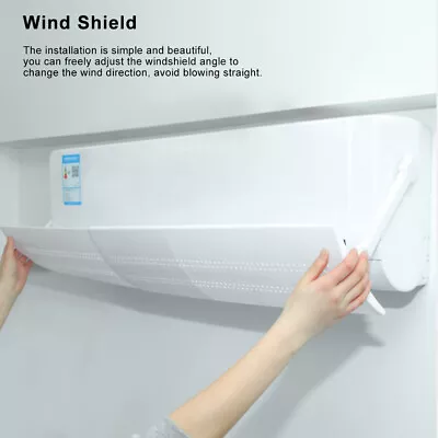 $24.98 • Buy Anti Direct Blowing Retractable Air Conditioner Shield Cold Wind Deflector Cover