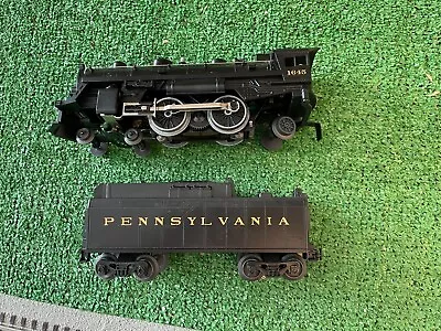 O27 O Scale O Gauge Lionel PRR 4-4-2 Atlantic Steam Engine W/Whistle Tender Ex. • $89.99