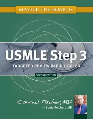 Master The Boards USMLE Step 3 Paperback Sonia Fischer Conrad R • $4.50