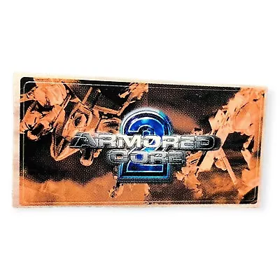 Sony PlayStation 2 Ps2 Armored Core 2 Vintage Vtg Memory Card Sticker • $20