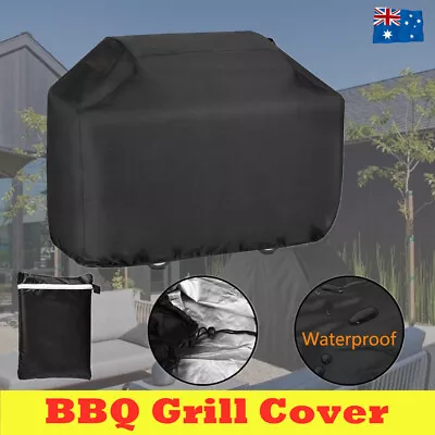 BBQ Cover 4 Burner Waterproof Outdoor Gas Charcoal Barbecue Grill UV Protector • $20.39