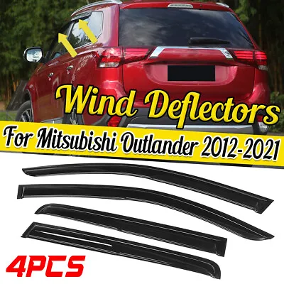 $44.70 • Buy Luxury Weathershields For Mitsubishi Outlander 12-21 T Weather Shields