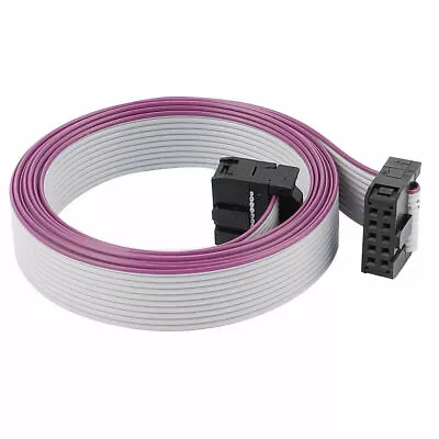 X2 10-pin 711mm .05  2.54 Pitch 17x6mm Connector Flat Ribbon Cable 12cm Wide 3D • $6.99